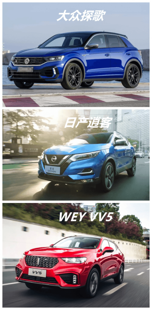 发动机干货测评!WEY VV5、逍客、探歌谁更给力?