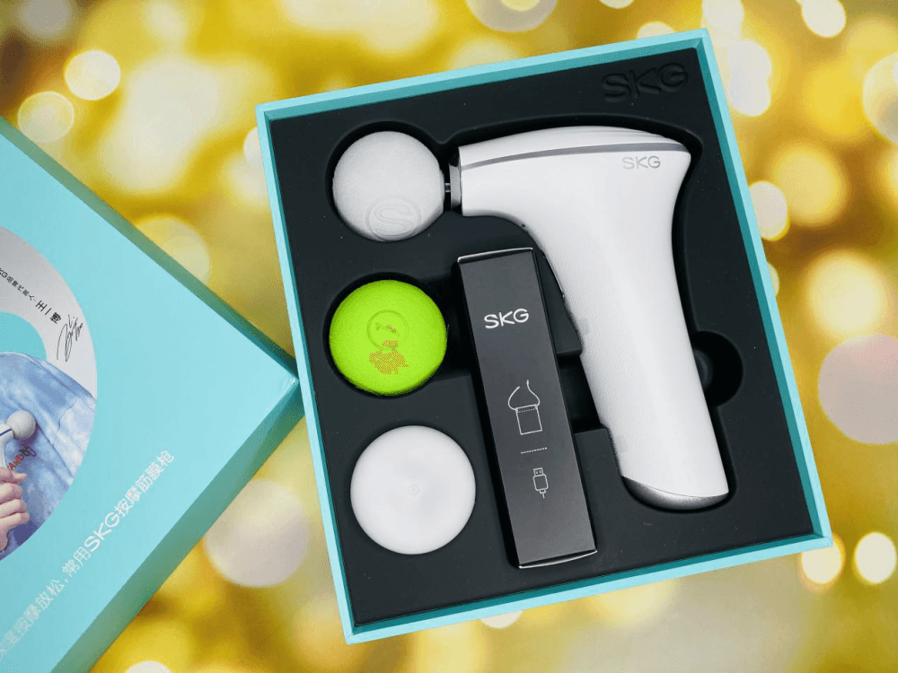 深度测评筋膜枪界的网红—SKG F5热敷按摩筋膜枪