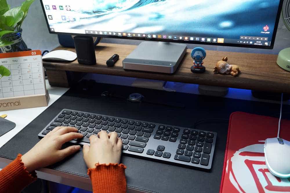 不用敲键盘打字的时代来临!咪鼠智能语音键盘KB1轻体验!