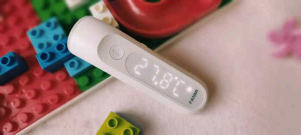 感冒发烧早知道——凡米双用额温枪测评