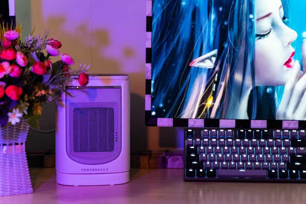 如此小巧的TaoTronics便携暖风机,不仅加热快,风力也很强