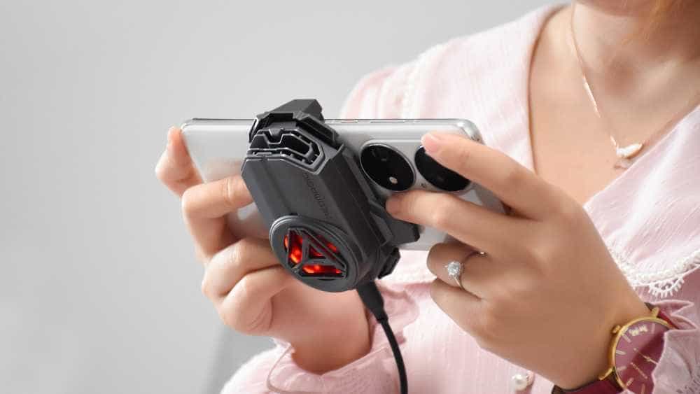 红魔涡轮散热背夹:高速离心风扇 高效静音散热