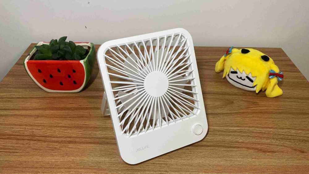 夏日必备，几素轻薄桌面小风扇，随时送走炎热