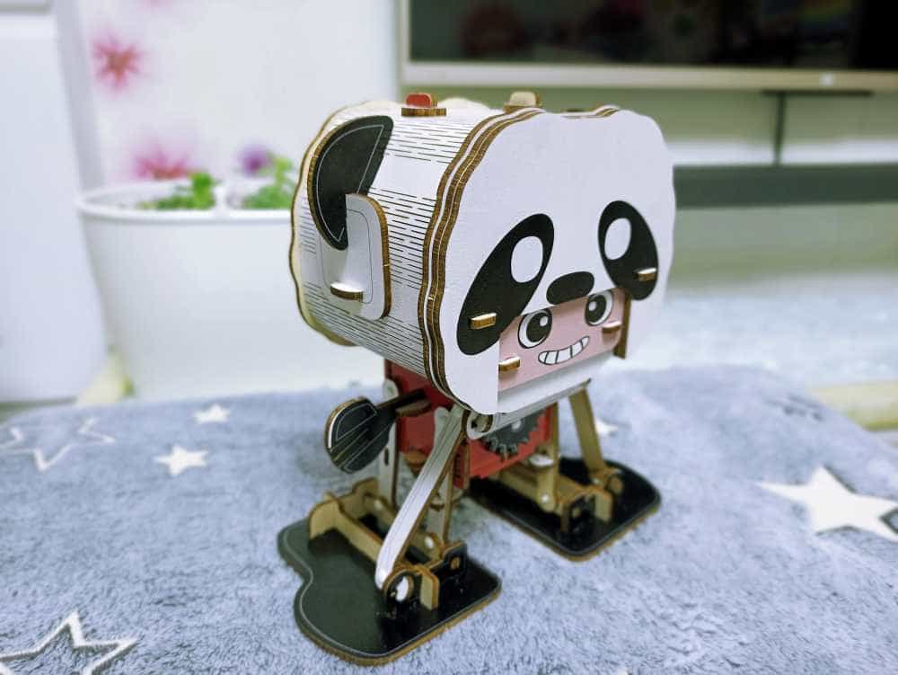 让孩子爱上思考，秦岭四宝编程积木机器人测评