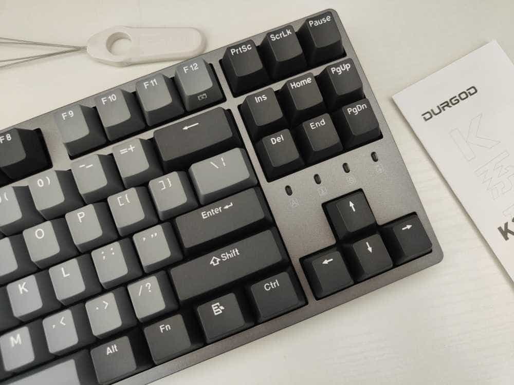 敲代码、码字——杜伽机械键盘「K320 樱桃静音红轴」值得剁手