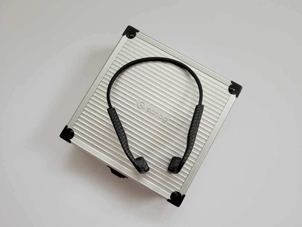 内置64GB存储,sanag塞那气传导耳机上手体验