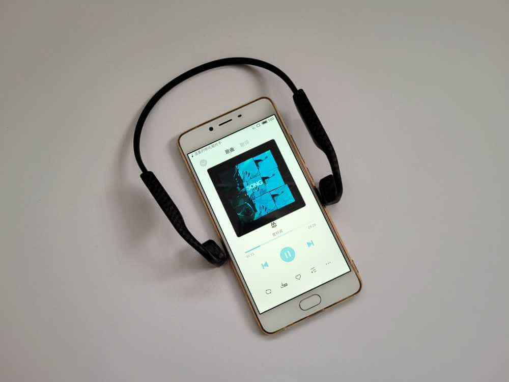 内置64GB存储,sanag塞那气传导耳机上手体验