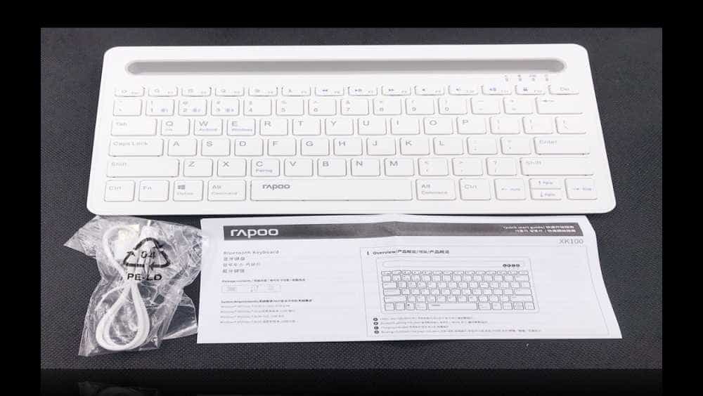 多设备互连 多媒体互通 其乐也融融|雷柏蓝牙键盘XK100