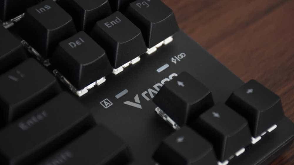雷柏V500 Pro 87键:自研轴体加持,绚丽灯效点缀