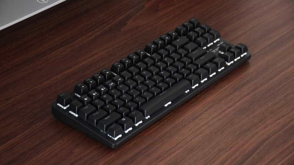 雷柏V500 Pro 87键:自研轴体加持,绚丽灯效点缀