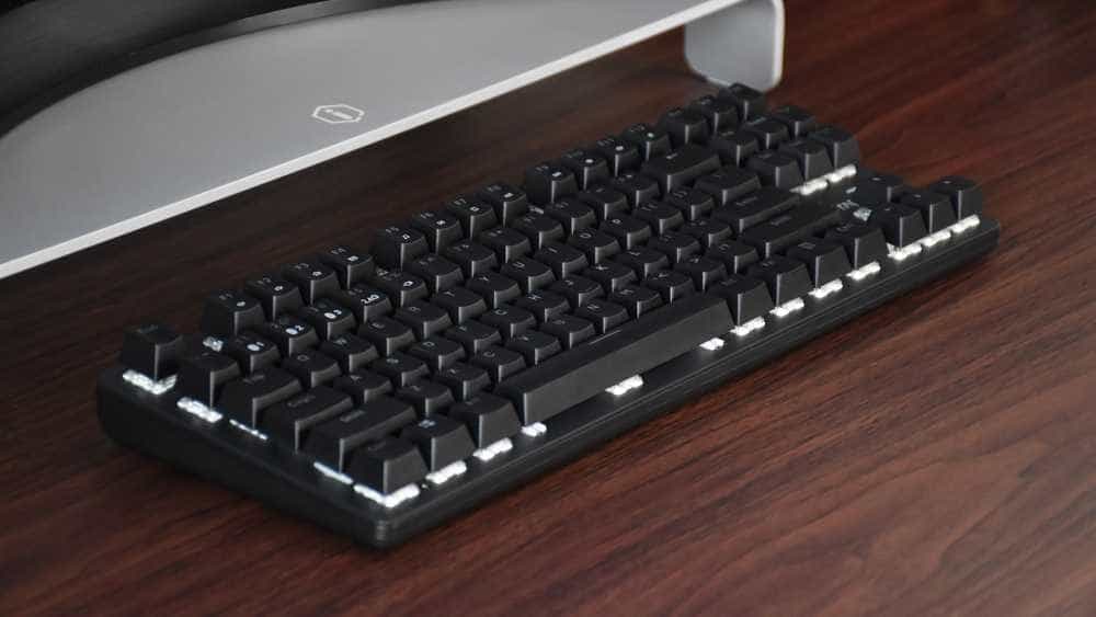 雷柏V500 Pro 87键:自研轴体加持,绚丽灯效点缀