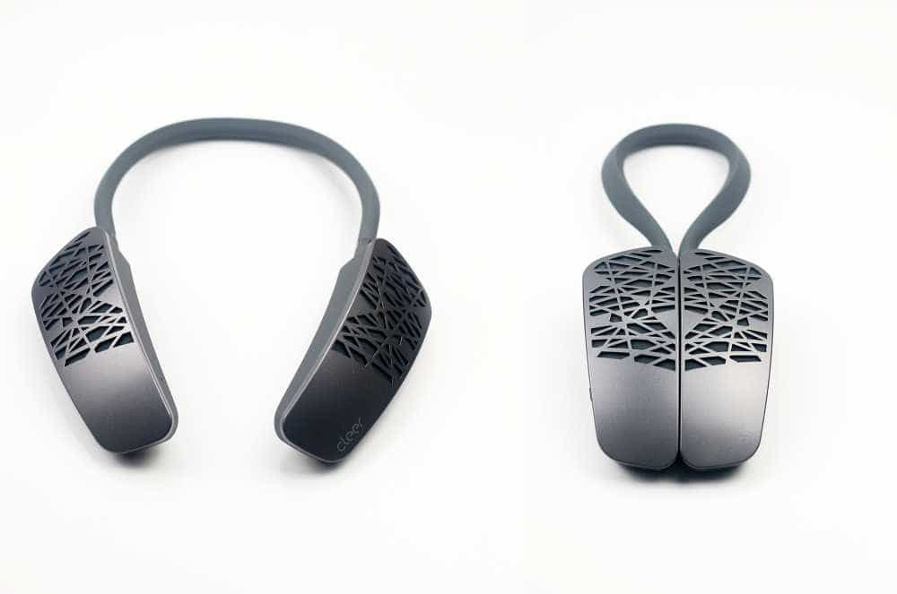 打开Cleer HALO无线颈戴音箱，就想得到有设计感还得体的它