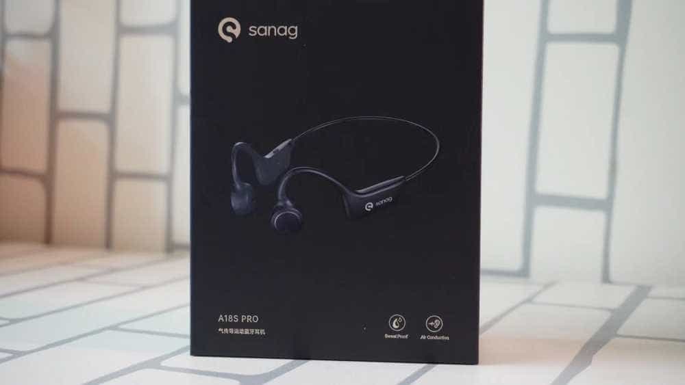 入门运动蓝牙耳机该怎么选?Sanag塞那A18S PRO气传导耳机测评体验~