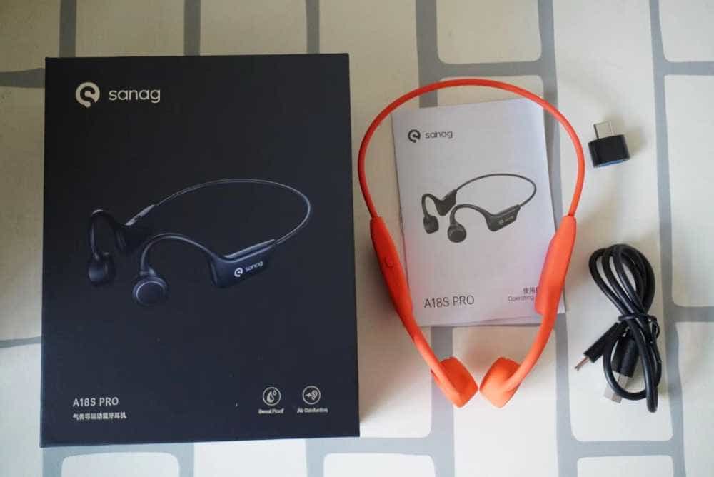 入门运动蓝牙耳机该怎么选?Sanag塞那A18S PRO气传导耳机测评体验~