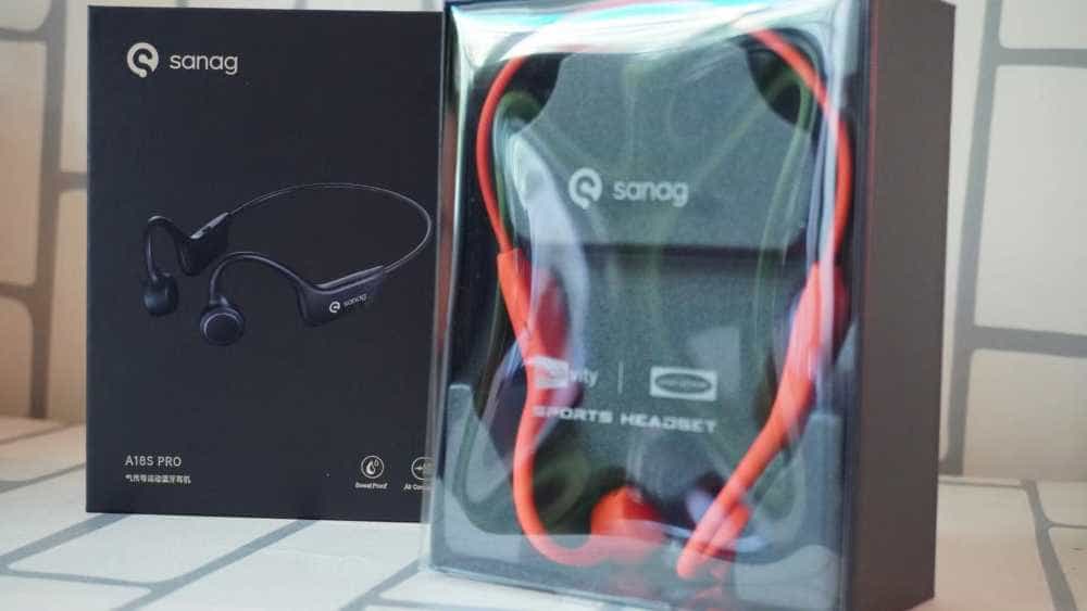 入门运动蓝牙耳机该怎么选?Sanag塞那A18S PRO气传导耳机测评体验~