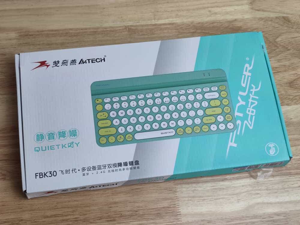 双飞燕新款FBK30键盘评测,静音降噪体验不错。