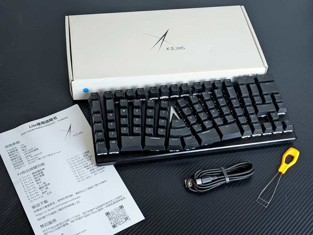 X-Bows Lite人体工学机械键盘评测：设计新颖，尤其适合长期码字的人使用！
