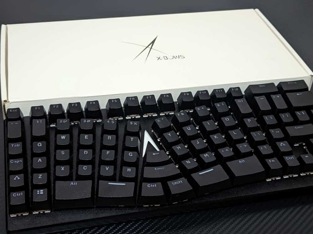 X-Bows Lite人体工学机械键盘评测：设计新颖，尤其适合长期码字的人使用！