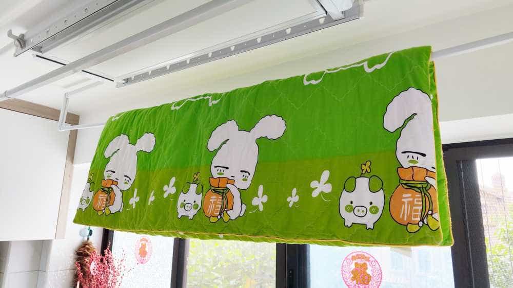 凯迪仕T22晾衣机评测：电动升降，无需联网语音控制真实用