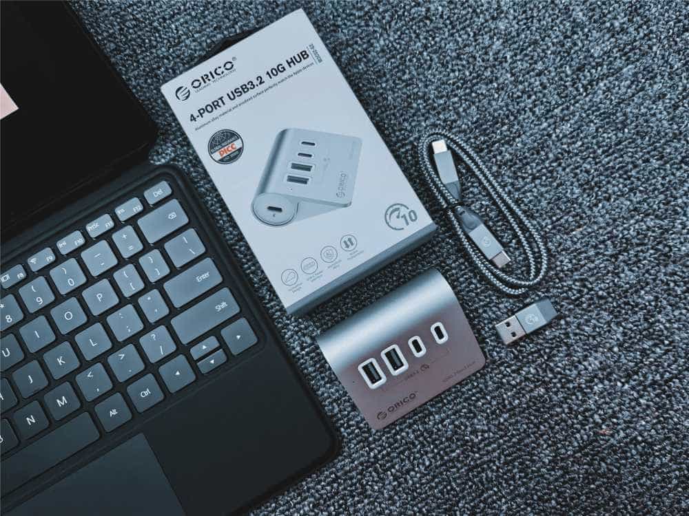 轻薄本最佳搭档:奥睿科ORICO——USB3.2四口扩展器体验分享