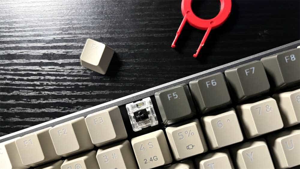 研究生的毕业利器-雷柏V700-8A多模无线机械键盘