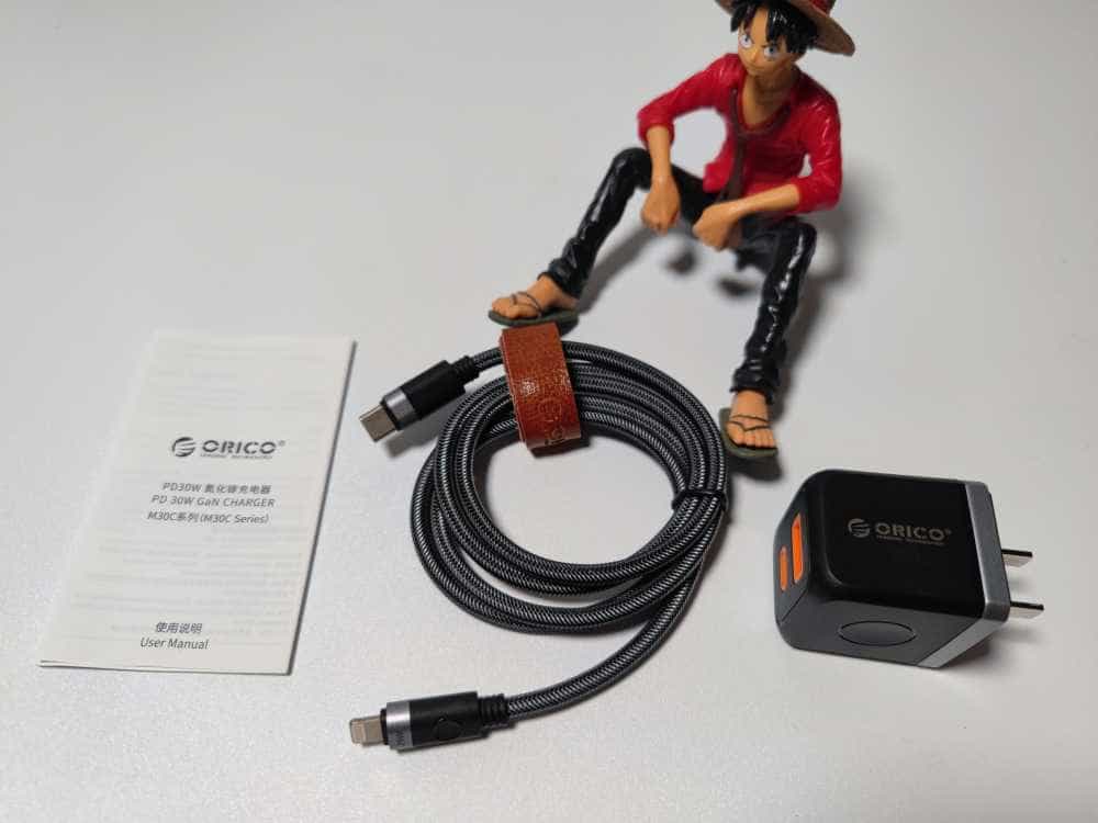 ORICO奥睿科30W快充,iPad的好伙伴