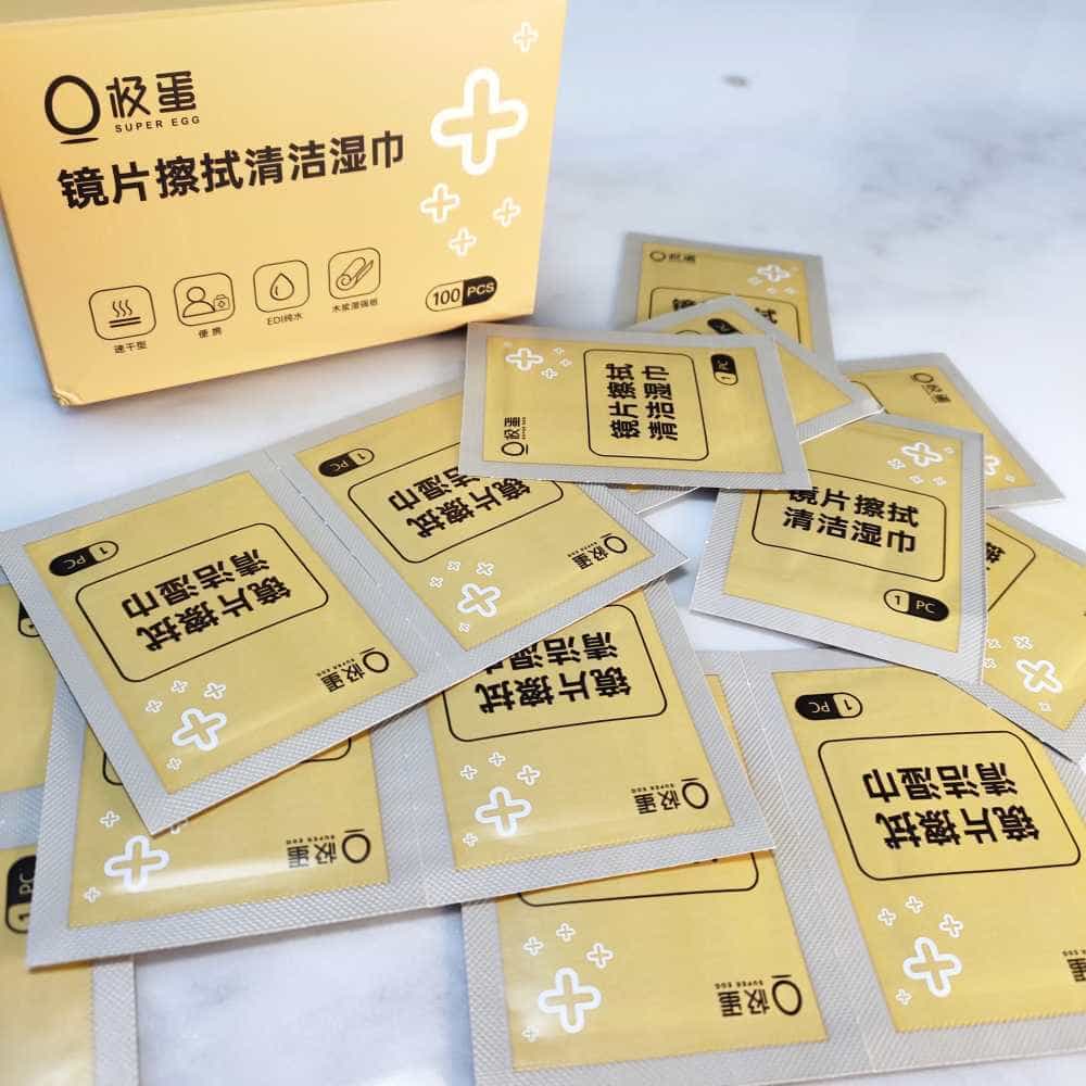 除污祛渍灭菌三效合一，随身便携呵护镜片