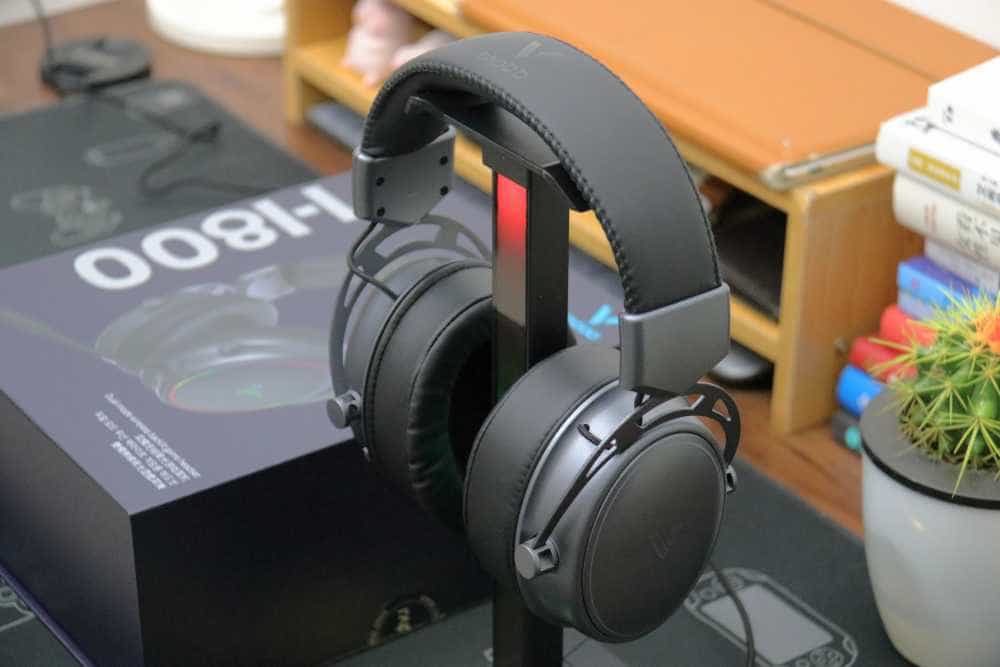 雷柏VH800双模游戏耳机评测：炫酷灯效，无线连接