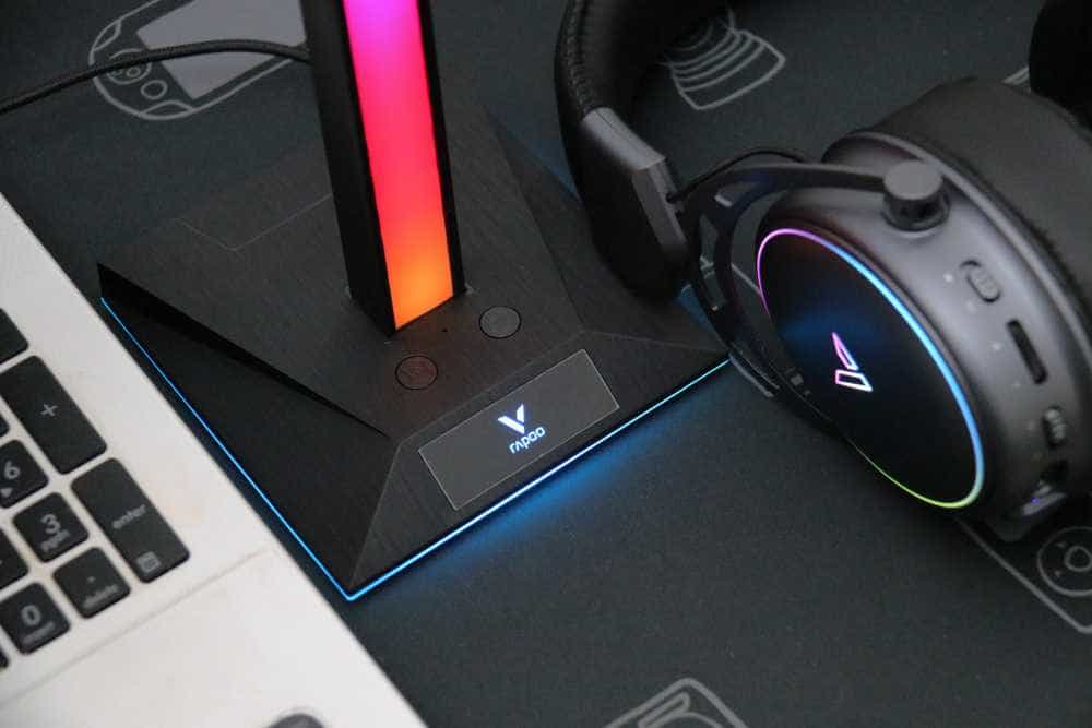 雷柏VH800双模游戏耳机评测：炫酷灯效，无线连接