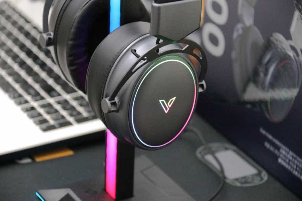 雷柏VH800双模游戏耳机评测：炫酷灯效，无线连接
