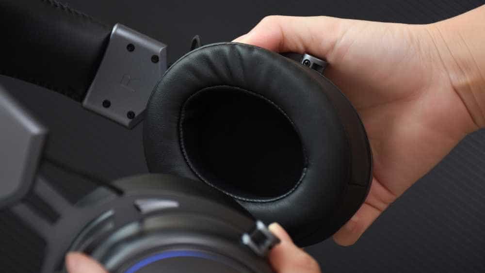 雷柏VH800双模无线游戏耳机：物理双音腔结构，40mm石墨烯发声单元