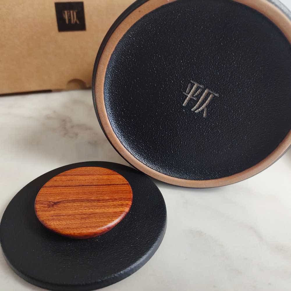 实木质感+茶水分离，平仄木柄泡茶杯真讲究