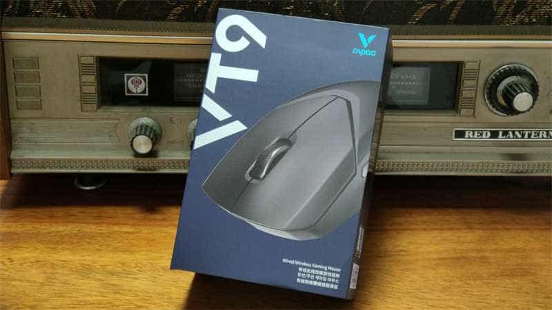 轻量化设计，办公、游戏两相宜：雷柏VT9无线游戏鼠标