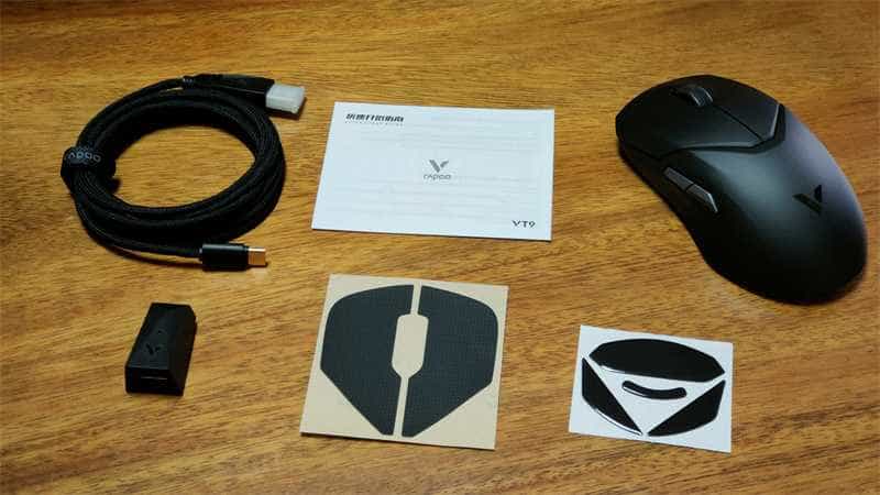 轻量化设计，办公、游戏两相宜：雷柏VT9无线游戏鼠标