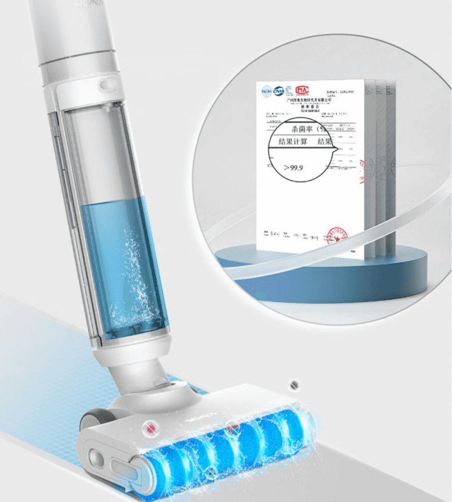 家有调皮萌娃和宠物，轻巧丝滑的万摩尔智能洗地机L11帮我搞定一切，让家里里外外都干净！