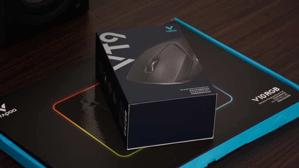 雷柏VT9双模无线游戏鼠标：78克轻巧机身，V+无线游戏技术加持