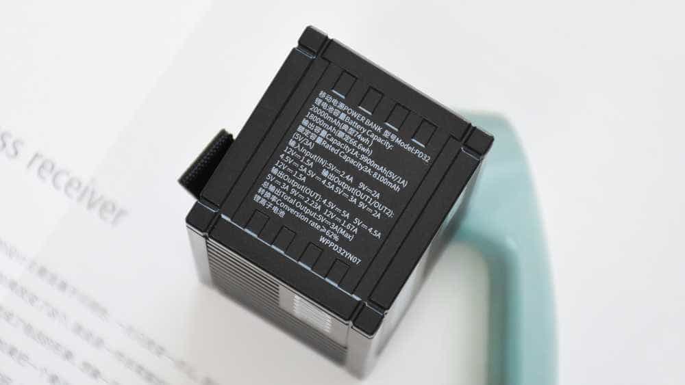 沃品集装箱移动电源:2W毫安大容量,PD快充三口输出