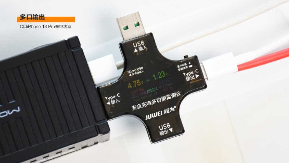 沃品集装箱移动电源:2W毫安大容量,PD快充三口输出