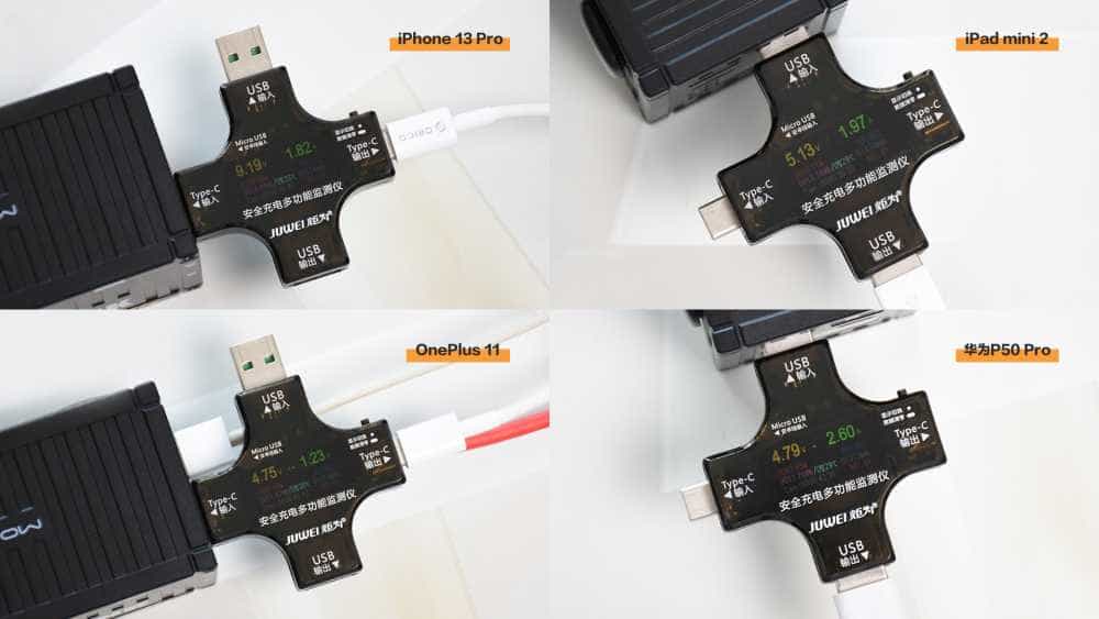 沃品集装箱移动电源:2W毫安大容量,PD快充三口输出