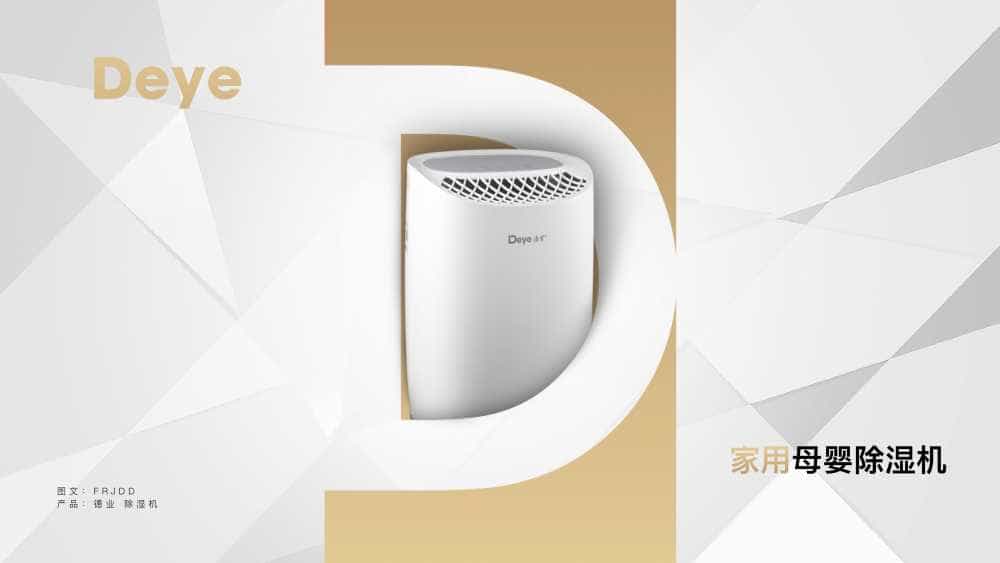 健康除湿好伴侣，德业家用母婴除湿机B12A3