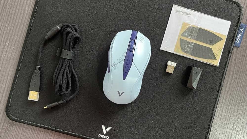 无感延迟、轻灵微操、对称设计、酷炫灯效-雷柏V300W有线无线双模RGB游戏鼠标评测指南