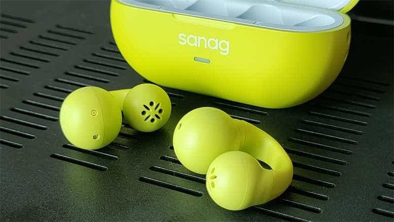开放灵动环, 让听得更过瘾!sanag塞那 Z36S Pro Max耳夹式蓝牙耳机