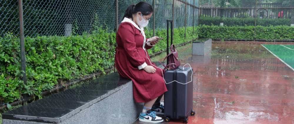 拒绝大包小包往肩背,出差旅行真神器——地平线8号前开口登机箱