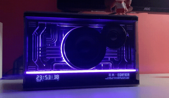 打造电竞房|少不了赛博朋克的桌面音箱──漫步者NEW-X体验