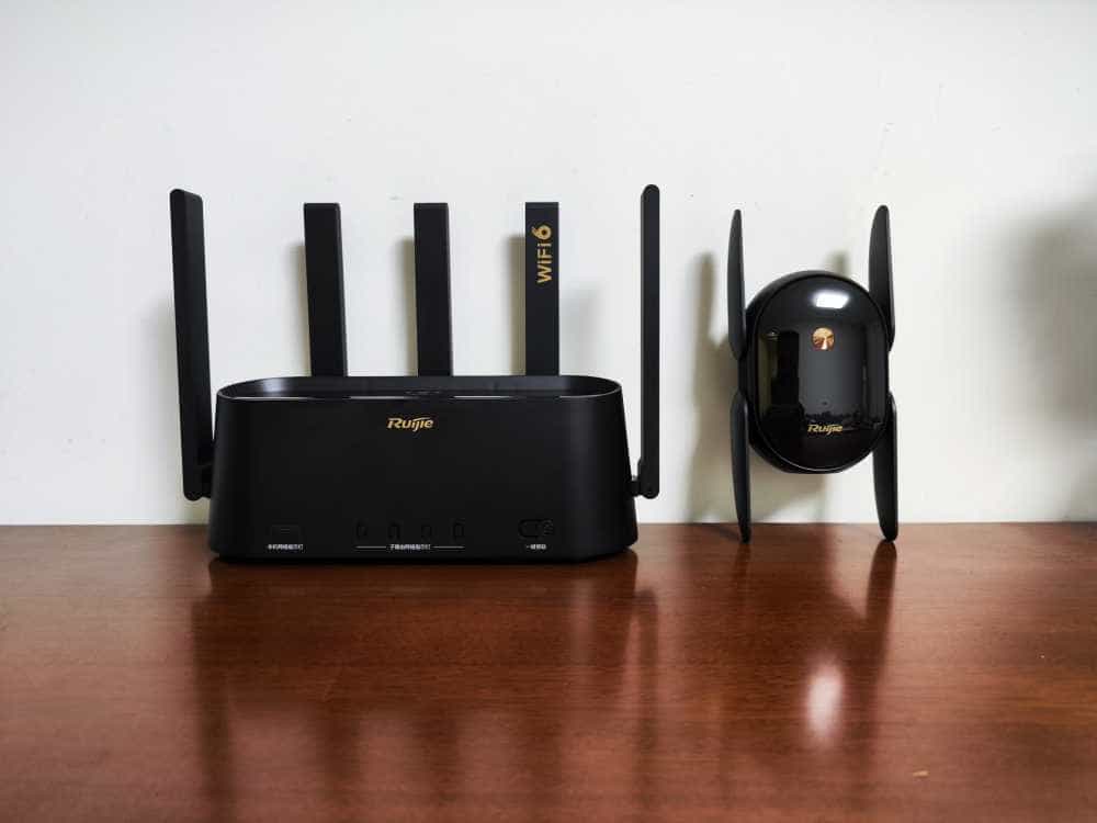 每个房间都有了满格真信号,锐捷蜂鸟旗舰版子母套装路由器轻体验