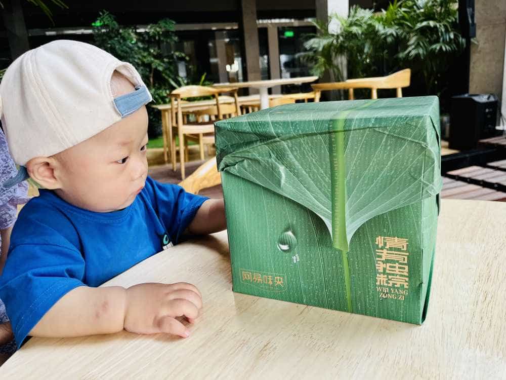 网易味央粽子，送礼有面子，用的是听音乐、蹲马桶、300天慢养的黑猪肉