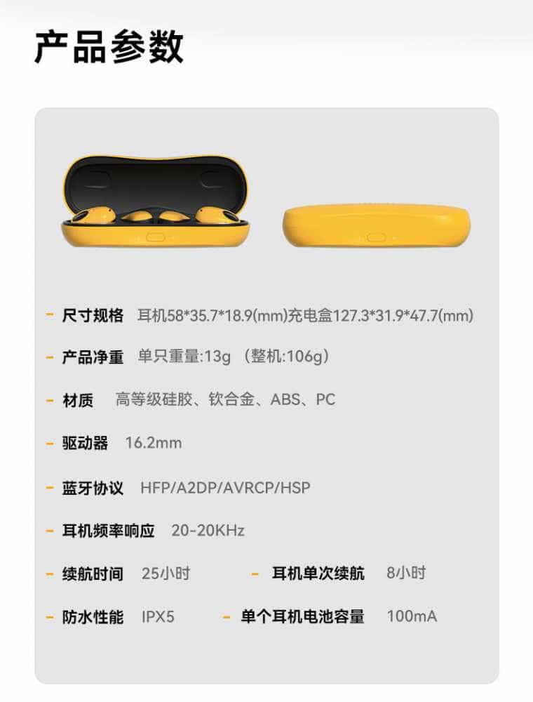 第127期 南卡OE Pro开放式蓝牙耳机 众测资格申请