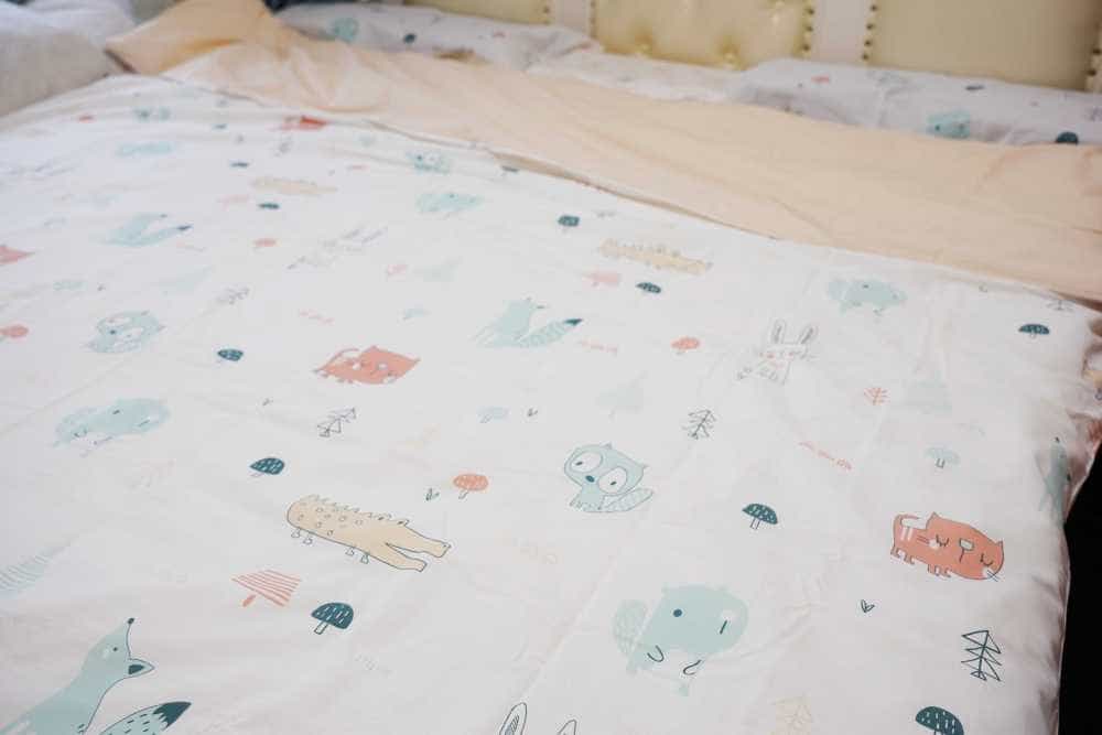 绘睡水洗棉儿童件套，再热的天气也能睡的安稳