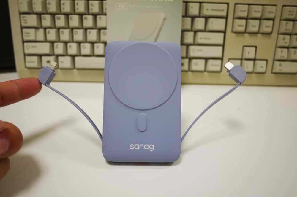 买充电宝送手机支架,sanag塞那K60磁吸充电宝大气