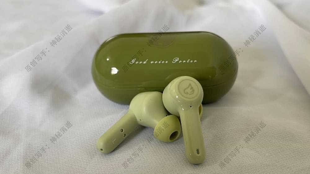 无感佩戴的竹林鸟锦瑟真无线蓝牙耳机让你畅享通透自然的好音质